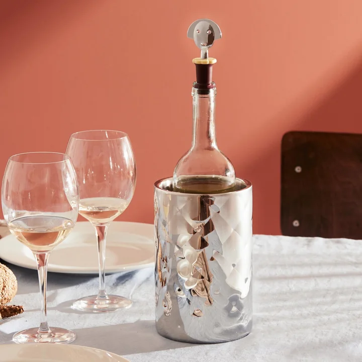 Alessi - Anna Stop 2 bottle stopper, black