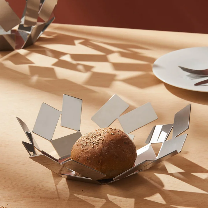 Alessi - La Stanza dello Scirocco basket, polished stainless steel