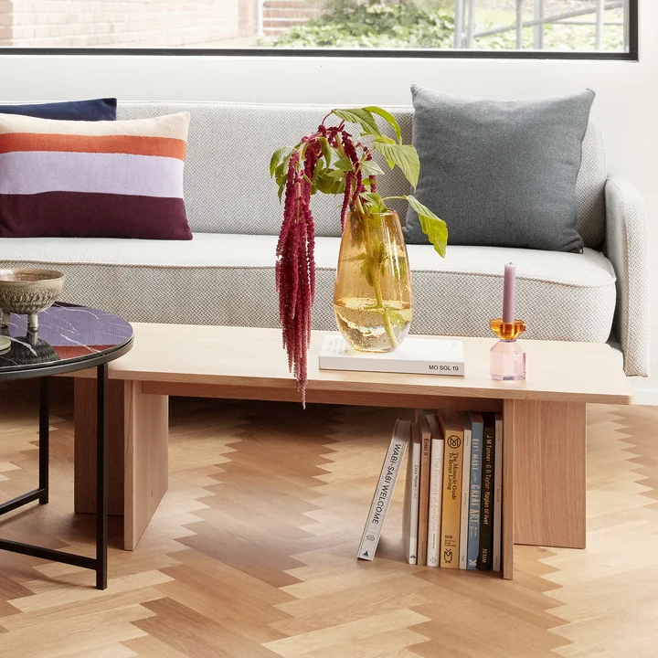 Hübsch Interior - Align Bench, L 85 cm, natural oak