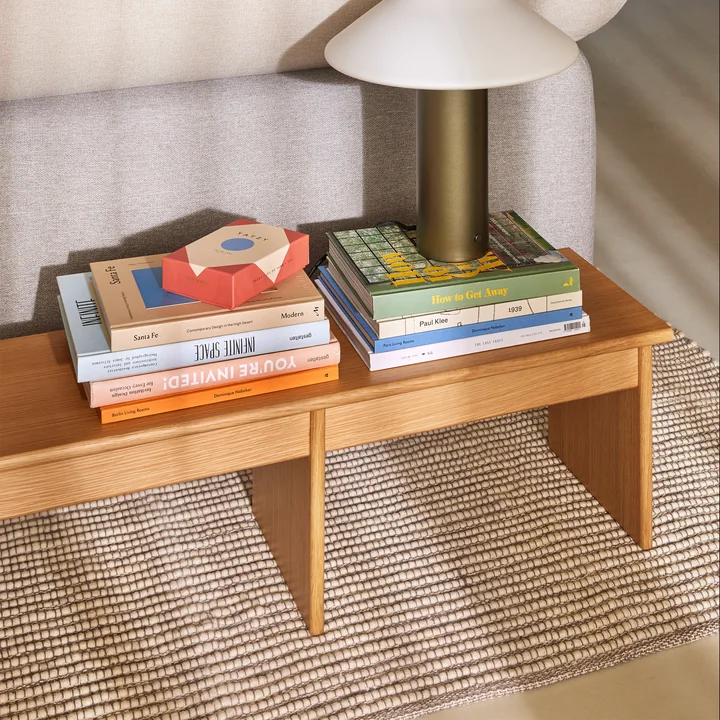 Hübsch Interior - Doppio Shelf, 99 x 30 cm, natural oak