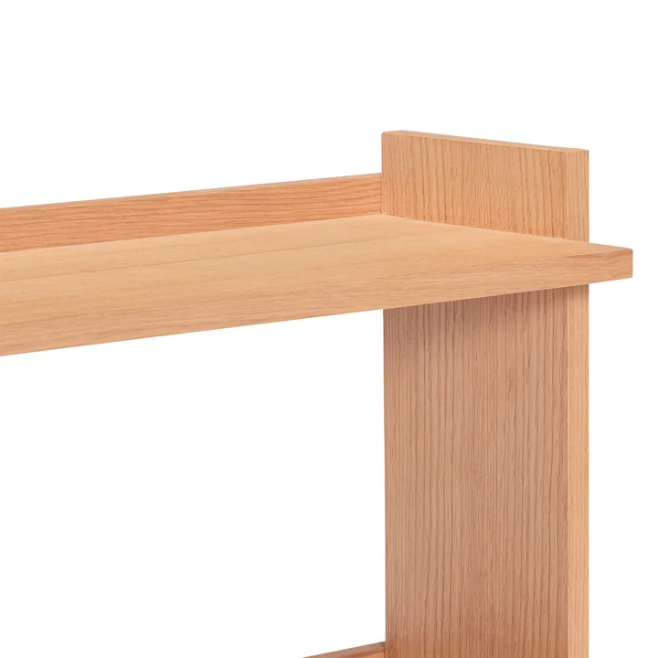 Hübsch Interior - Forma wall shelf, 100 x 44 cm, natural oak