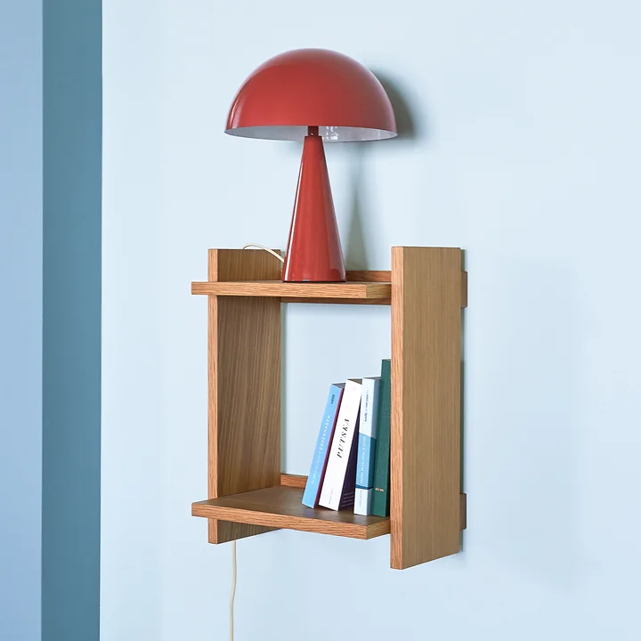 Hübsch Interior - Forma wall shelf, 34 x 44 cm, natural oak