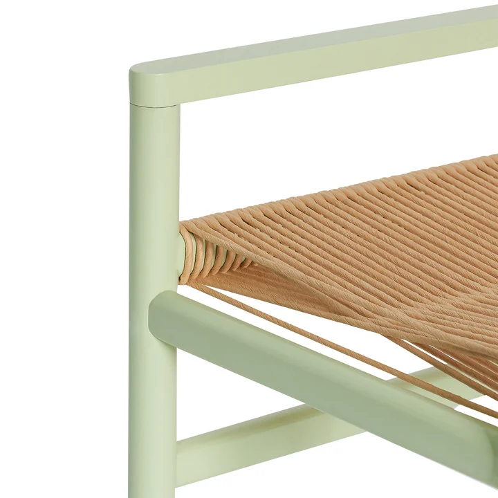 Hübsch Interior - Heritage Bench, S 60 cm, light green