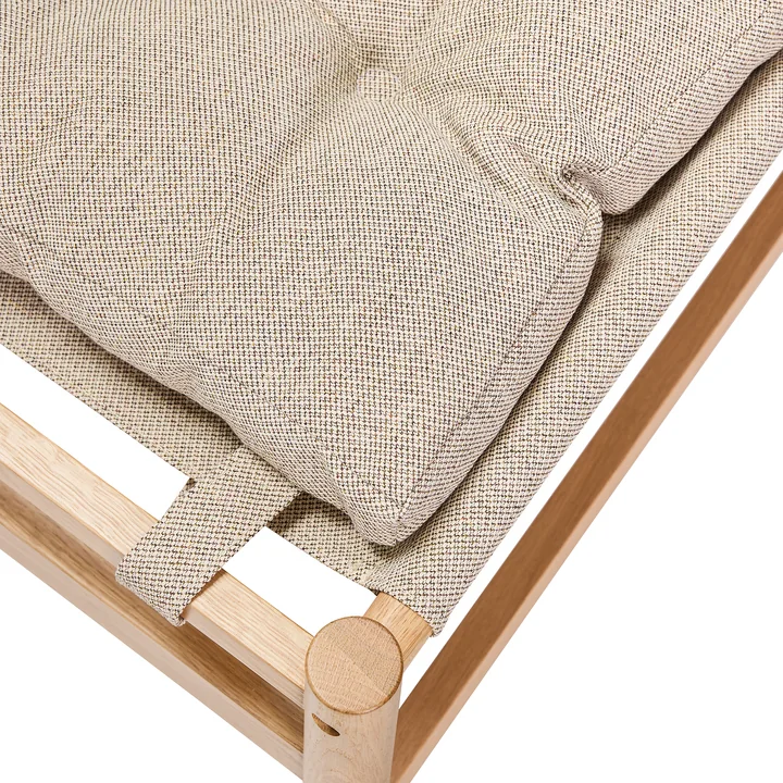 Hübsch Interior - Heritage Stool nature / beige