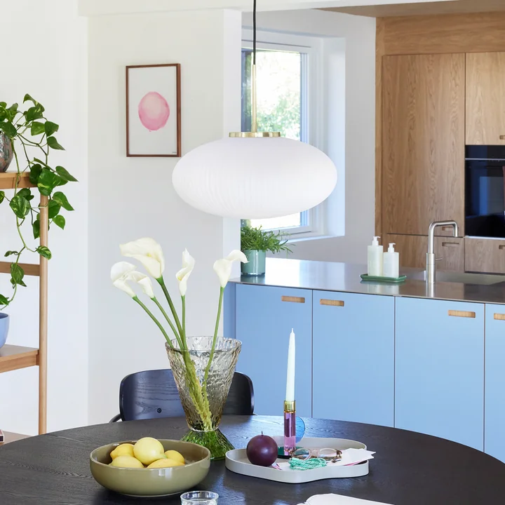 Hübsch Interior - Serene pendant light Ø 40 cm, white