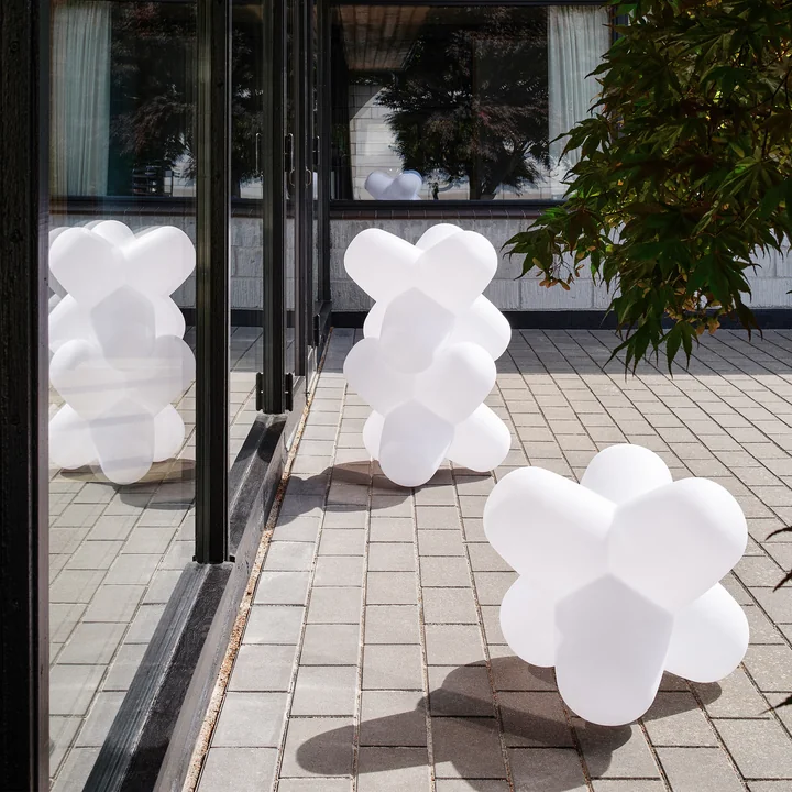 Tom Dixon - Jack Outdoor LED light with rechargeable battery, white