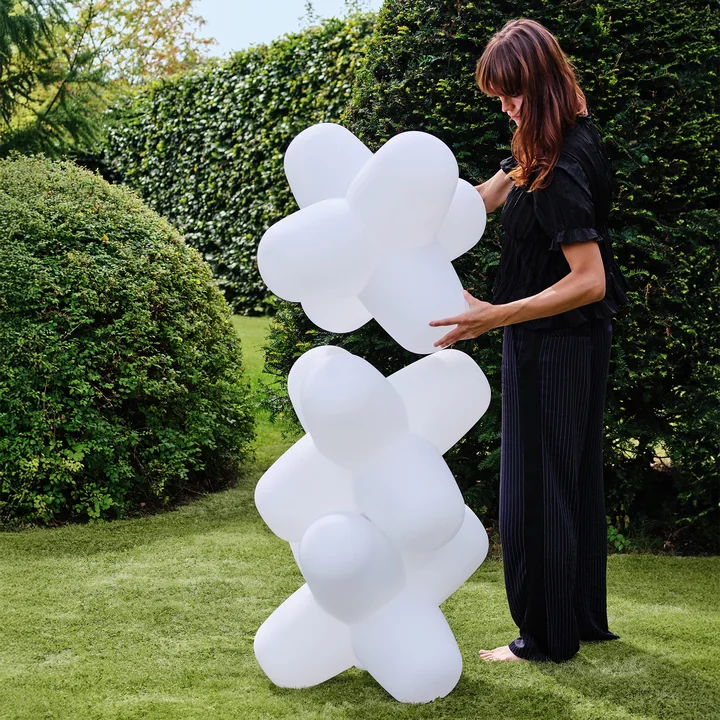 Tom Dixon - Jack Outdoor LED light with rechargeable battery, white