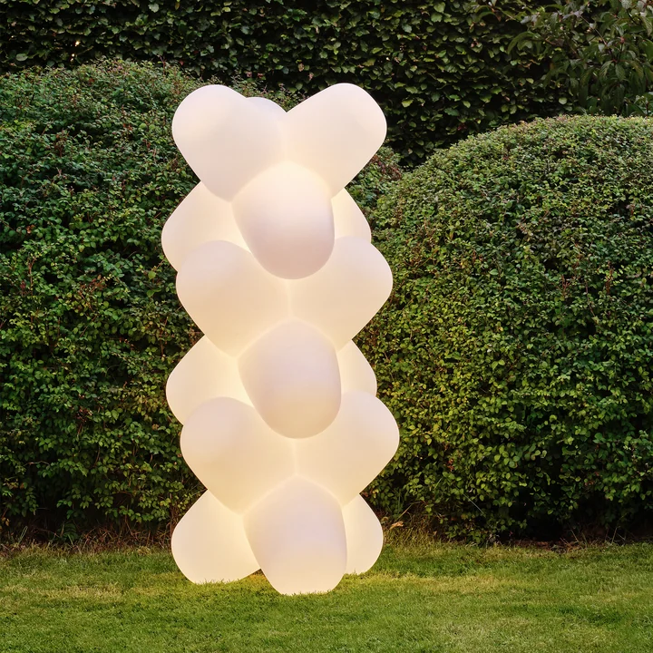 Tom Dixon - Jack Outdoor LED light with rechargeable battery, white