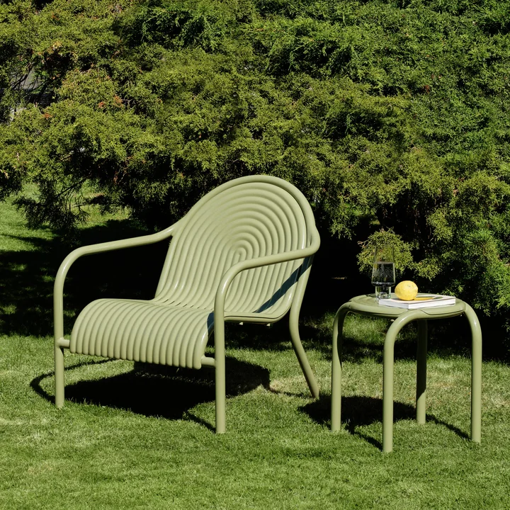 Tom Dixon - Groove Lounge Chair, moss green