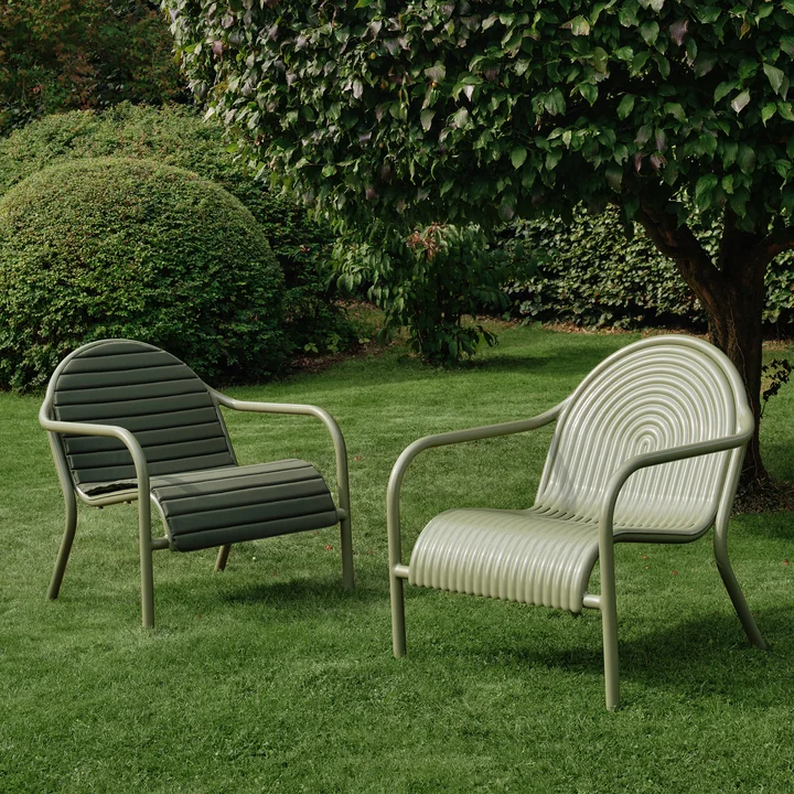 Tom Dixon - Groove Lounge Chair, moss green