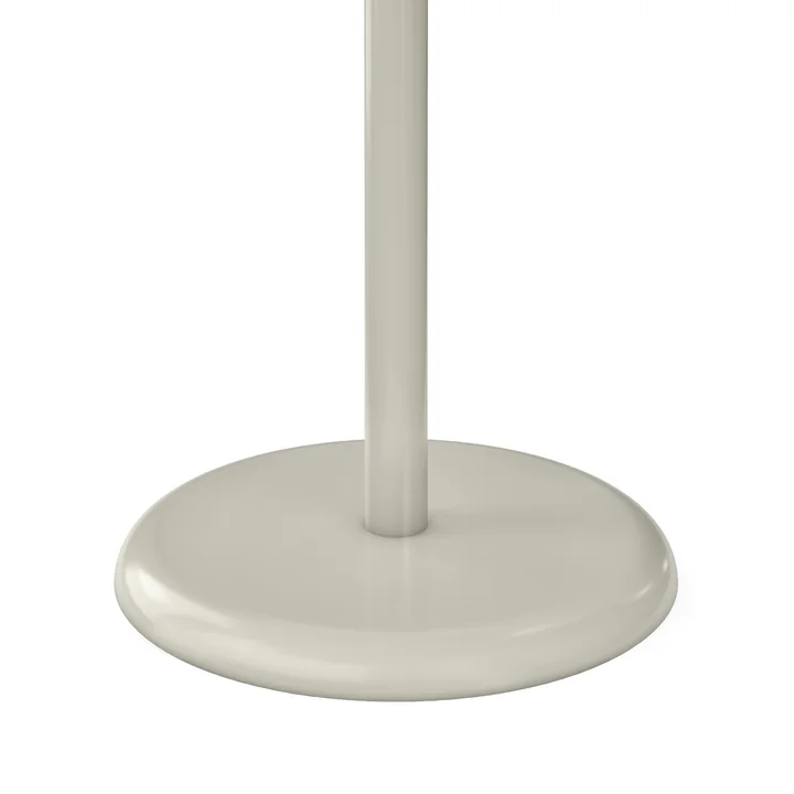 Tom Dixon - Groove Round garden table, Ø 69.7 cm, putty base