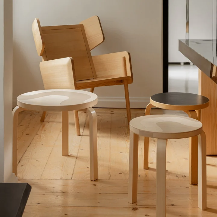 Artek x Marimekko - Series, natural birch (Anniversary Edition)