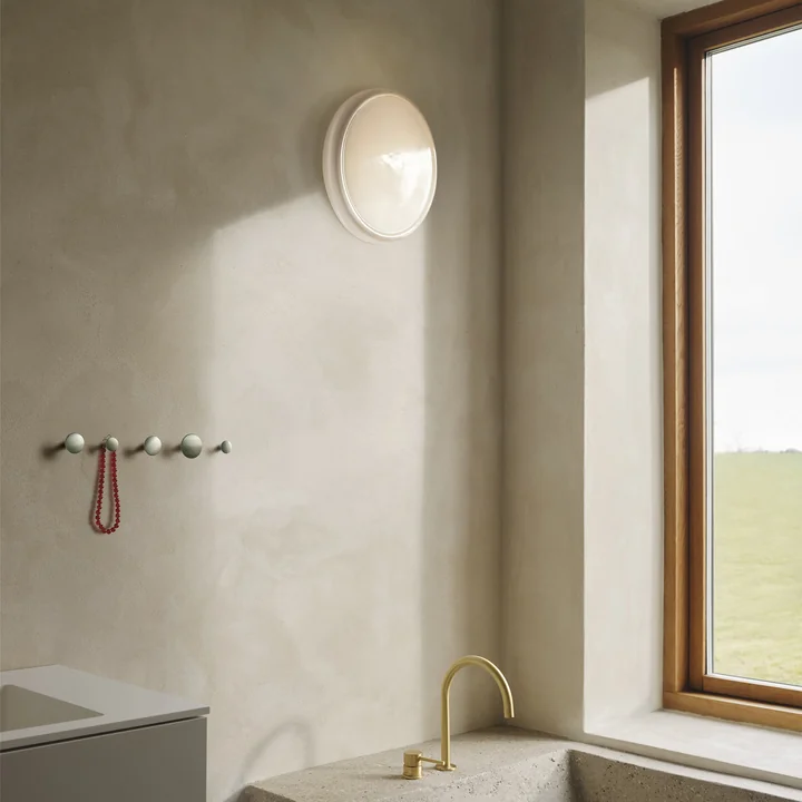 Muuto - Loop LED wall light / ceiling light, white (without cable)