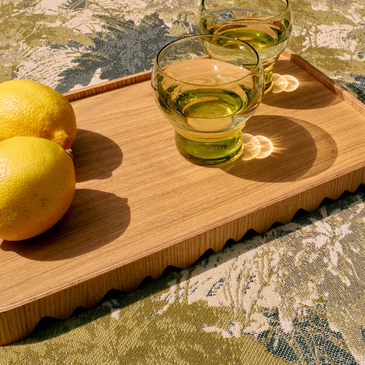HKliving - Serving tray, natural ash