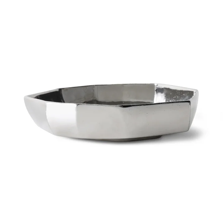 HKliving - Chrome decorative bowl