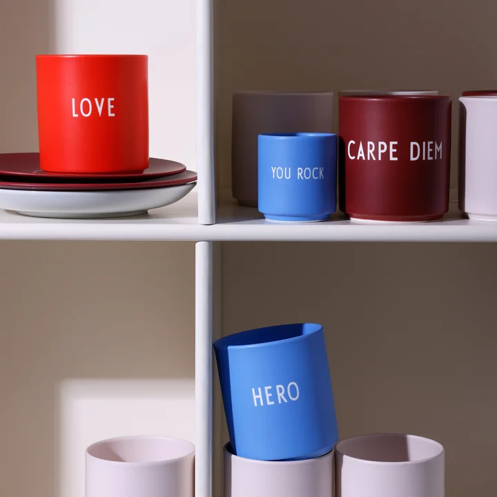 Design Letters - AJ Favourite Porcelain mug, 2025