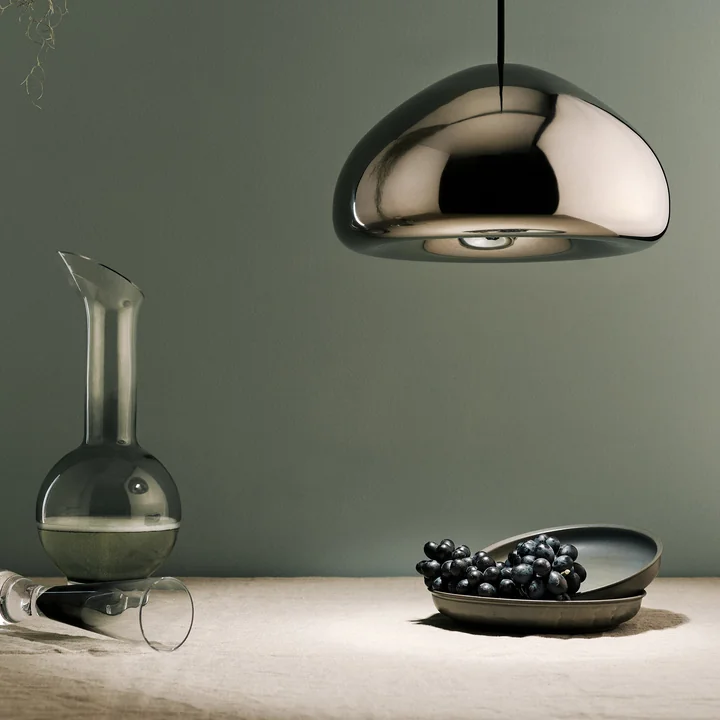 Tom Dixon - Void LED pendant light, steel Ø 30 cm