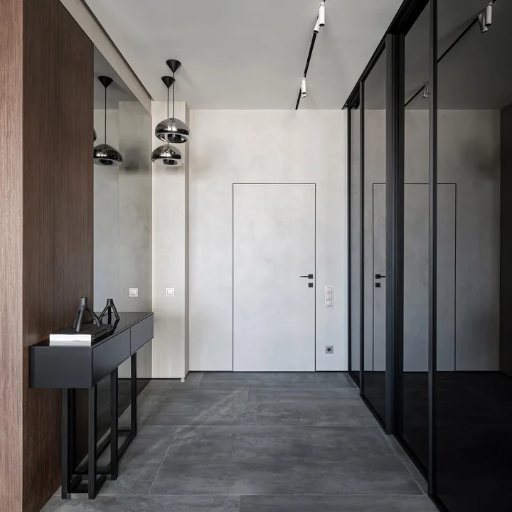 Tom Dixon - Void LED pendant light, steel Ø 30 cm