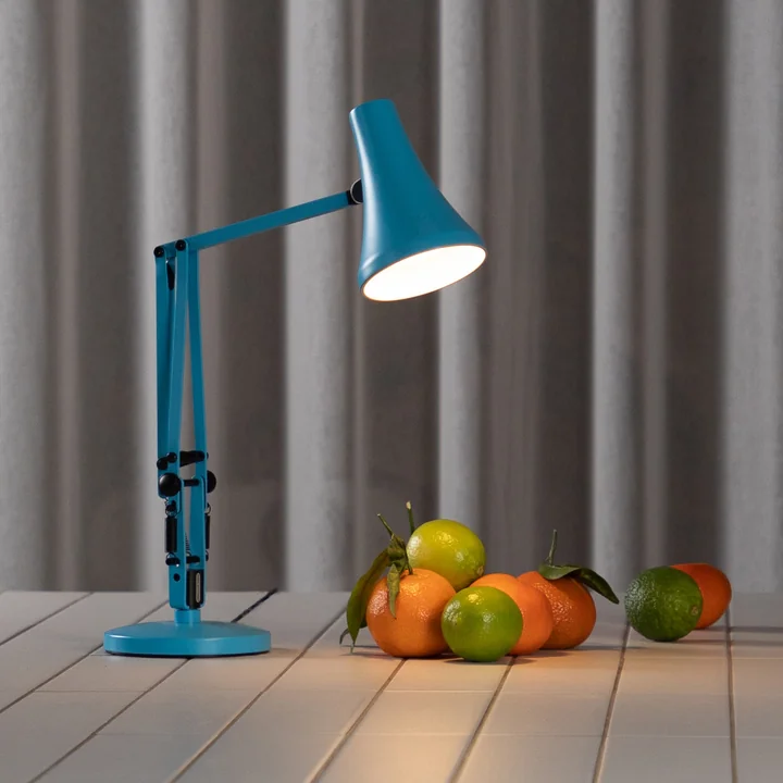 Anglepoise - 90 Mini LED table lamp, turquoise blue