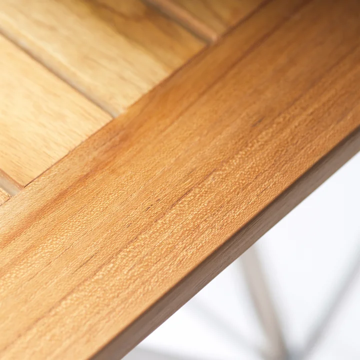 FDB Møbler - Lilleø M26 Folding table, 58 x 63.5 cm, natural oiled teak