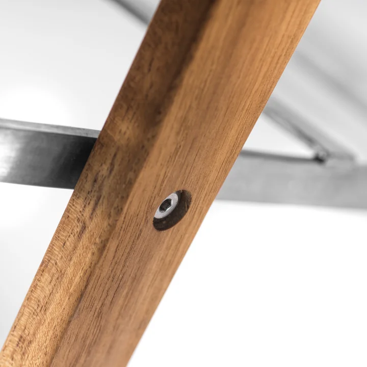 FDB Møbler - Lilleø M24 Garden bench, natural oiled teak