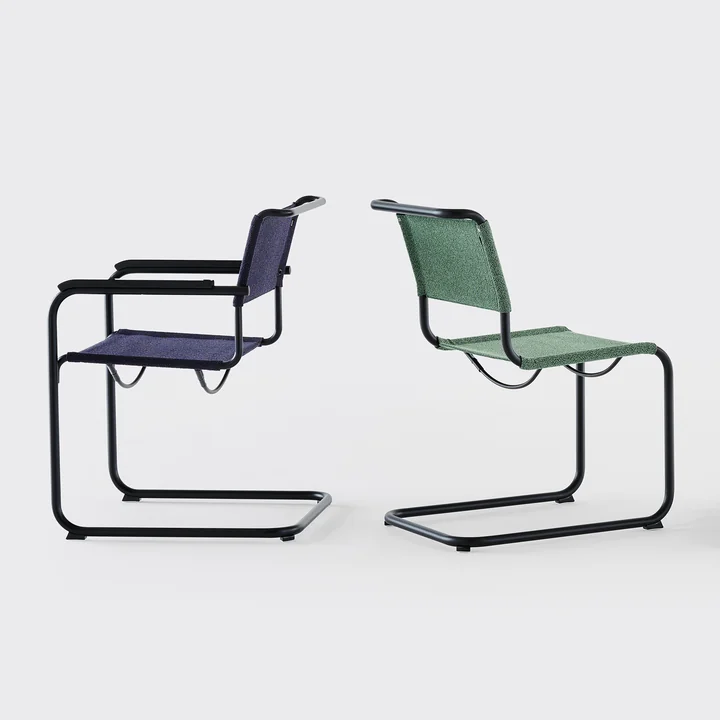 Thonet - S 33 V Chairs and S 34 V Armchairs