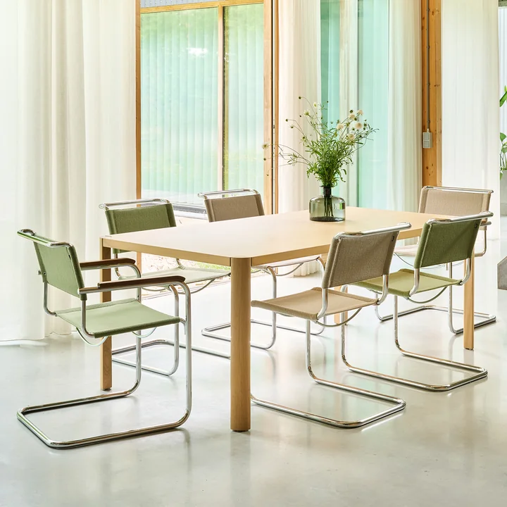 Thonet - S 33 V Chairs and S 34 V Armchairs