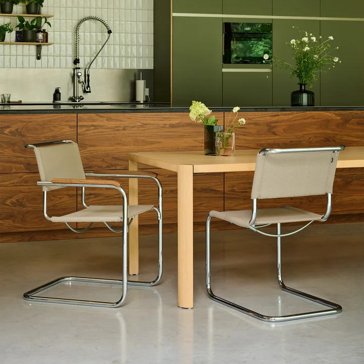 Thonet - S 33 V Chairs and S 34 V Armchairs