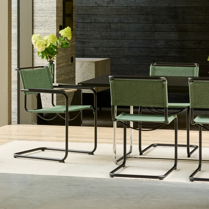 Thonet - S 33 V Chairs and S 34 V Armchairs