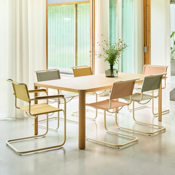 Thonet - S 33 V Chairs and S 34 V Armchairs