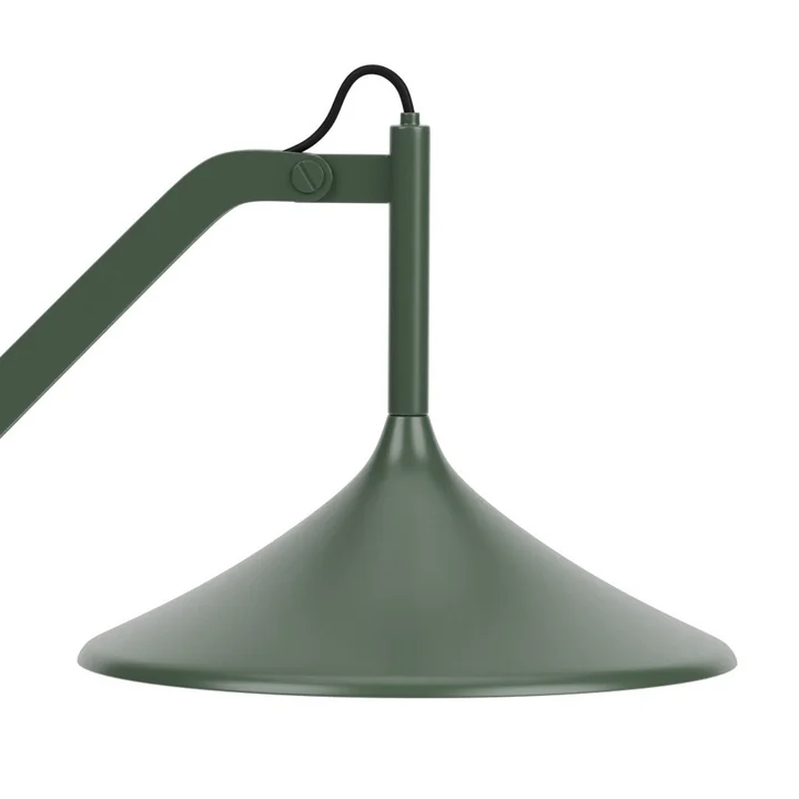 FDB Møbler - Hasle Wall light, olive green (RAL1013)