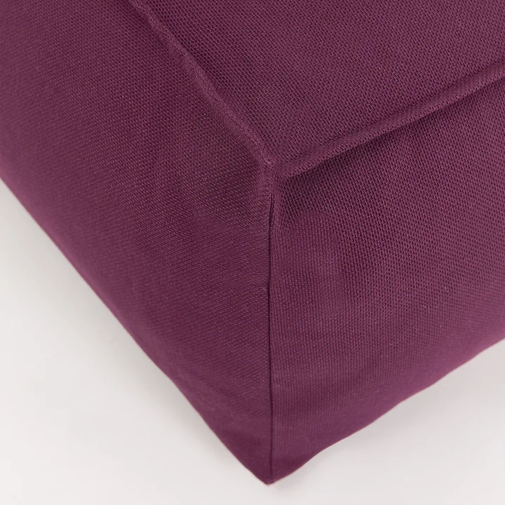 Nobodinoz - Lucky Long Beanbag (for adults), prune