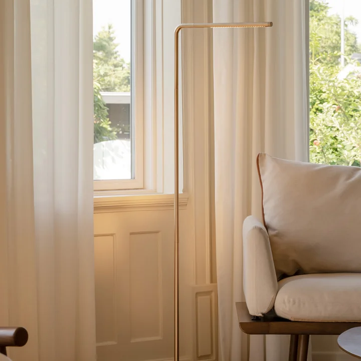 Umage - Omni LED floor lamp, coated brass