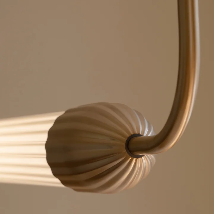 Umage - Lemon Squeeze Linear pendant light, brass