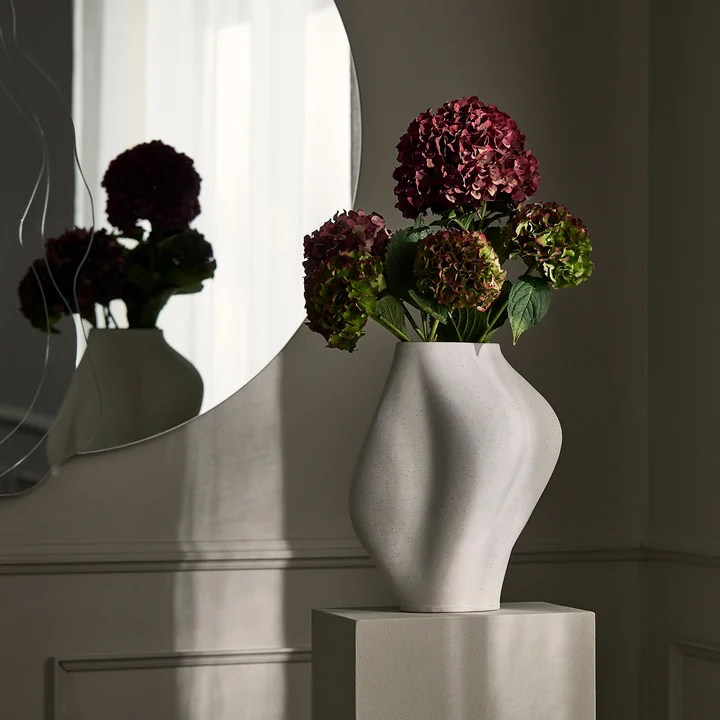 AYTM - Saltare Vase narrow, cream