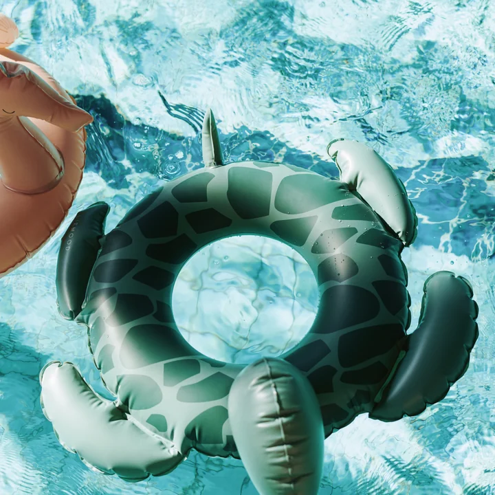 LIEWOOD - Phoebe floating ring turtle, faune green