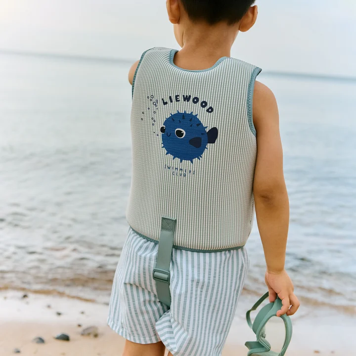 LIEWOOD - Dove Life jacket, peppermint / sandy