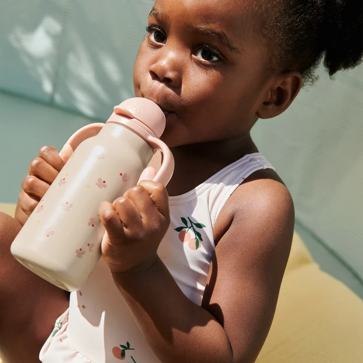 LIEWOOD - Kimmie printed bottle, 250 ml, mini Butterfly / apple blossom