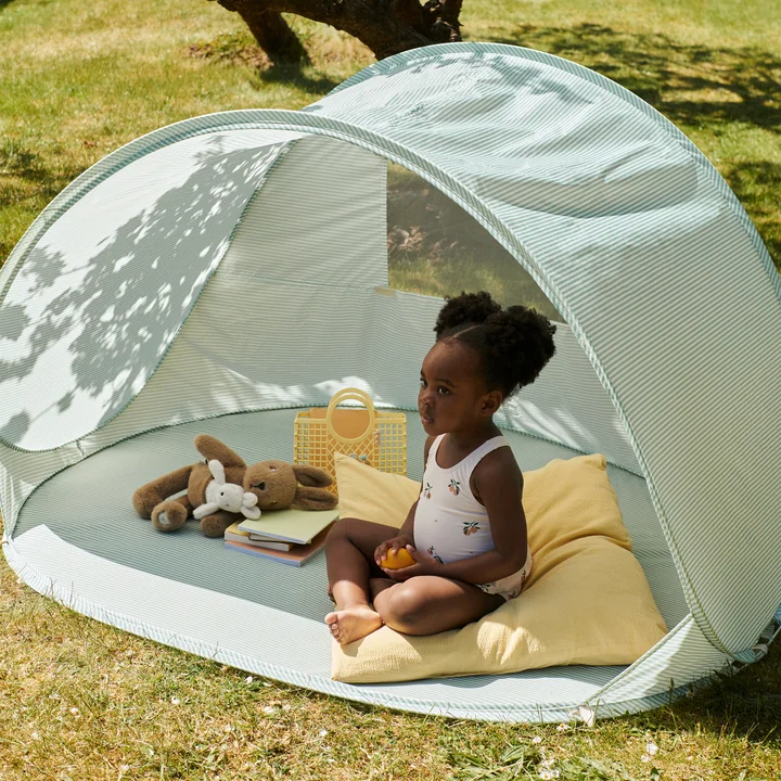 LIEWOOD - Cassie pop-up tent, 150 x 110 x 90 cm, peppermint / creme de la creme