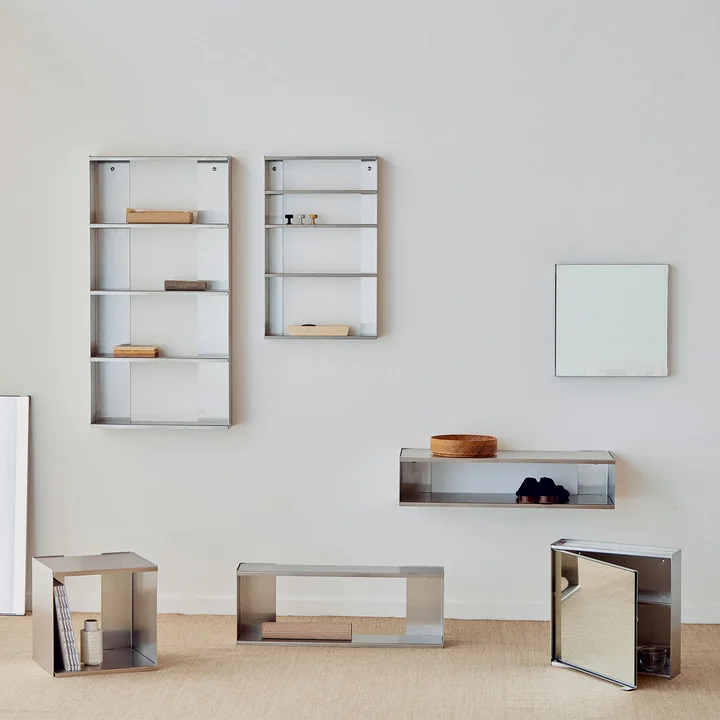 Form & Refine - Taper product family, brushed stainless steel