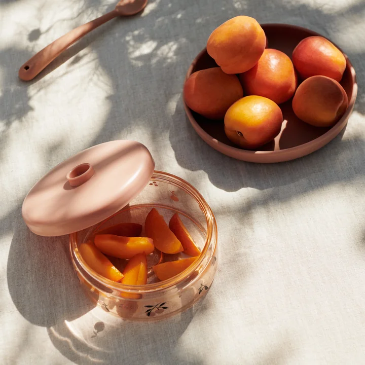 LIEWOOD - Dominique Snack Box 500 ml, Peach, sea shell (set of 2)