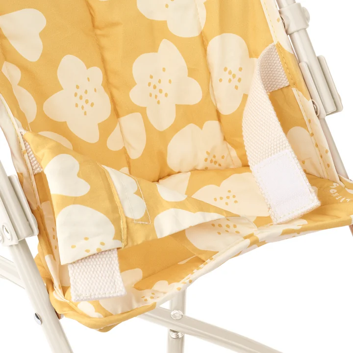 LIEWOOD - Elsie doll buggy, Flower / lemon yellow