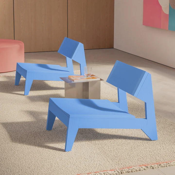 OUT Objekte unserer Tage - Schulz Lounge Chair, sky blue
