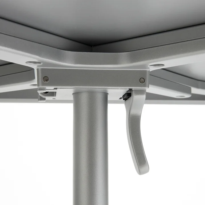 HAY - Deville Table, outdoor, 60 x 70 cm, silver gray