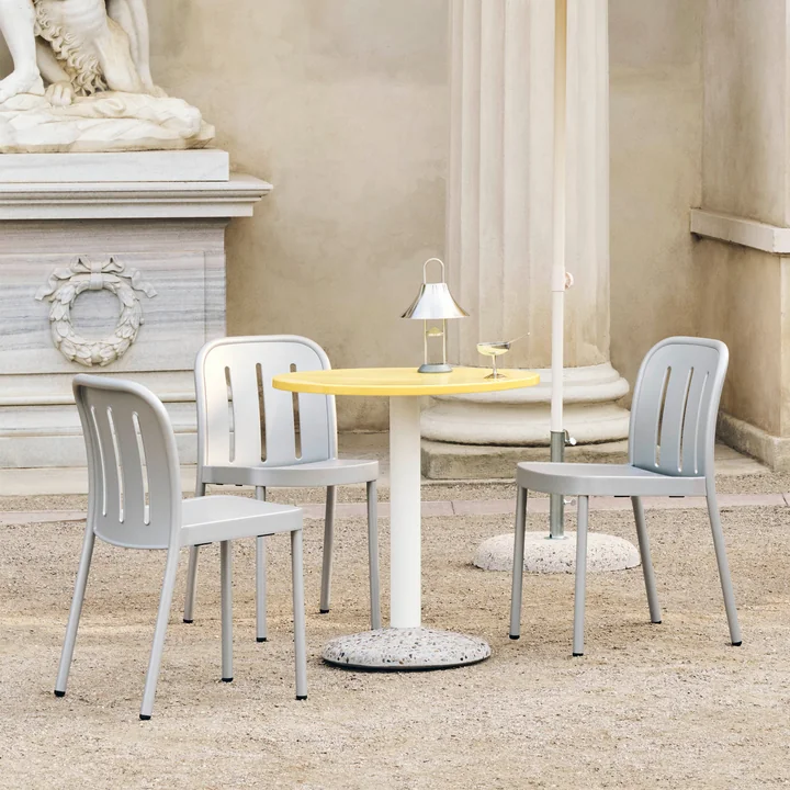 HAY - Deville Chair, Outdoor, silver gray