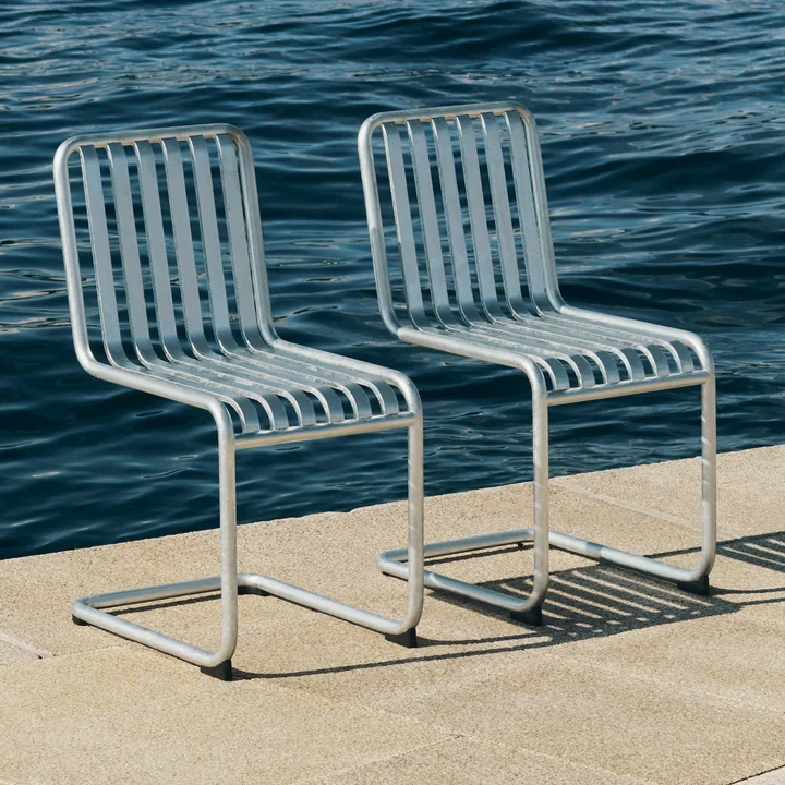 HAY - Palissade cantilever chair, hot galvanized