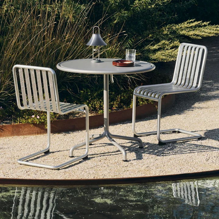 HAY - Palissade cantilever chair, hot galvanized