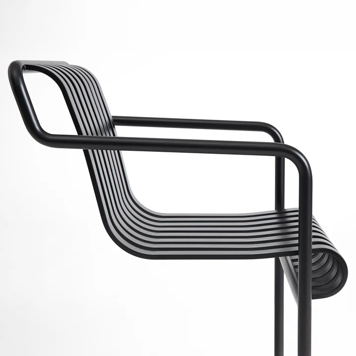 HAY - Palissade Cantilever armchair, anthracite