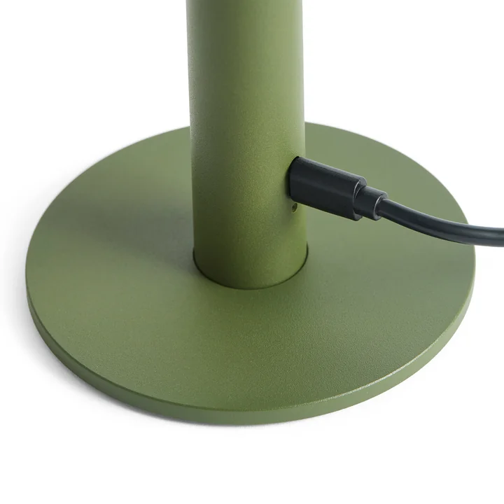 HAY - Host Portable LED table lamp, olive