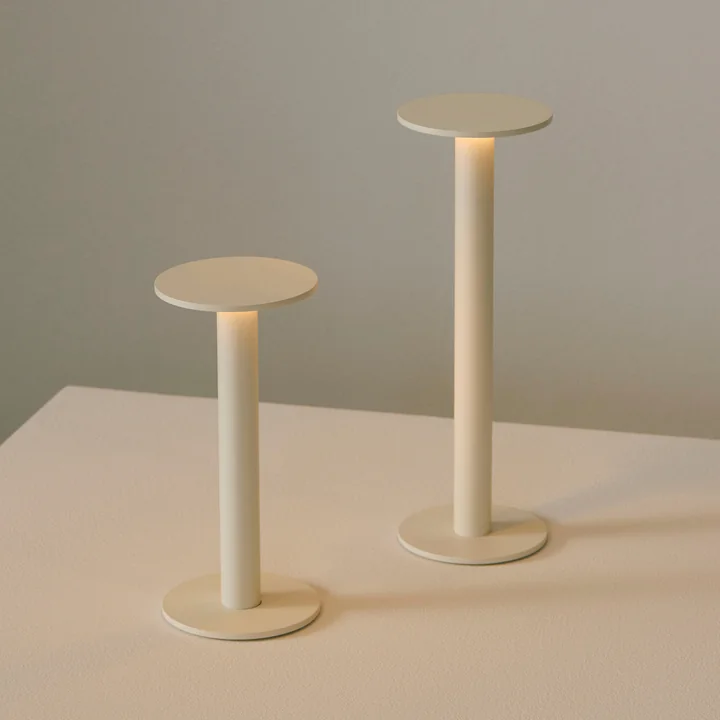 HAY - Host Portable LED table lamps, cream white